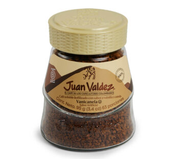 Cafe Juan Valdez Liofilizado 95gr Vainilla Canela