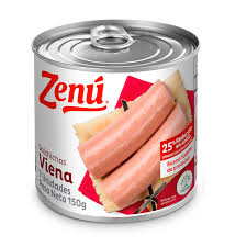 Salchicha Viena Zenú Lata 150gr