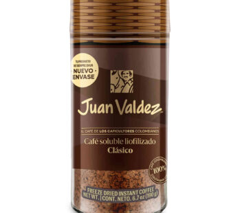 Café Juan Valdez Liofilizado 190gr Clasico