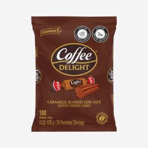 Caramelo Masticable de café Coffee Delight 100unds