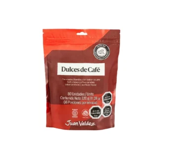 Caramelo Masticable de café Juan Valdez 80unds