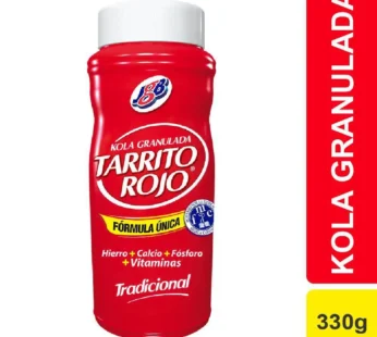 Kola Granulada Tarrito rojo 330gr TRADICIONAL