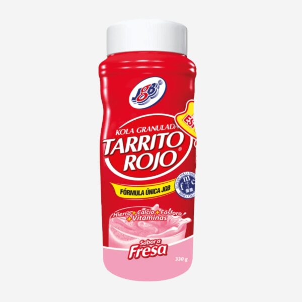 Kola Granulada Tarrito rojo 330gr FRESA