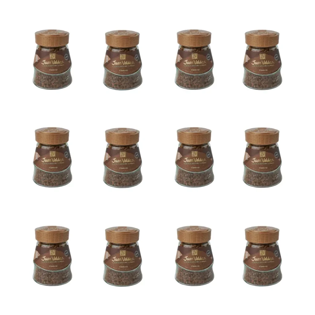 Café Juan Valdez liofilizado Tradicional 95gr (PACK 12 unidades)
