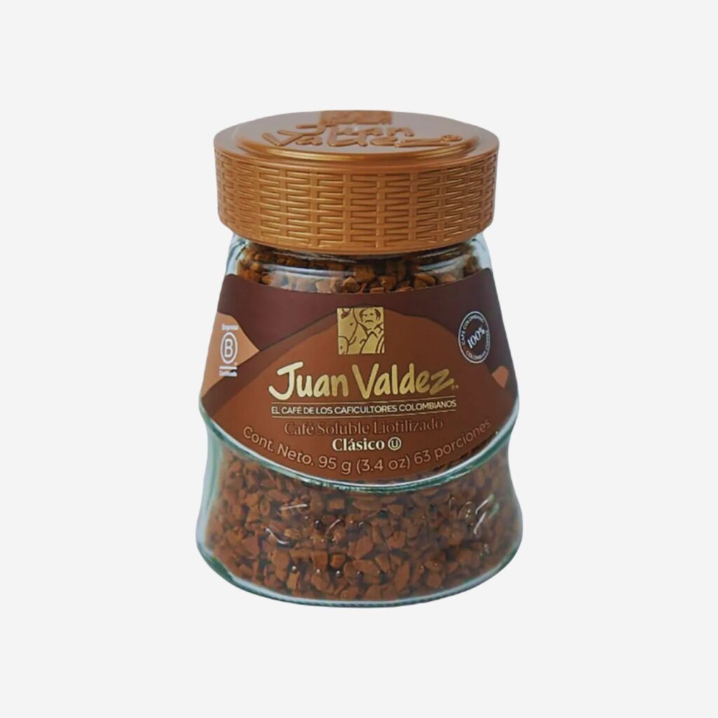 Cafe Juan Valdez Liofilizado 95g Clasico - Mejor Precio en Chile