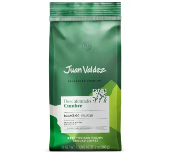 Cafe Juan Valdez Descafeinado Cumbre 340gr