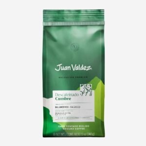 Cafe Juan Valdez Descafeinado Cumbre 340gr