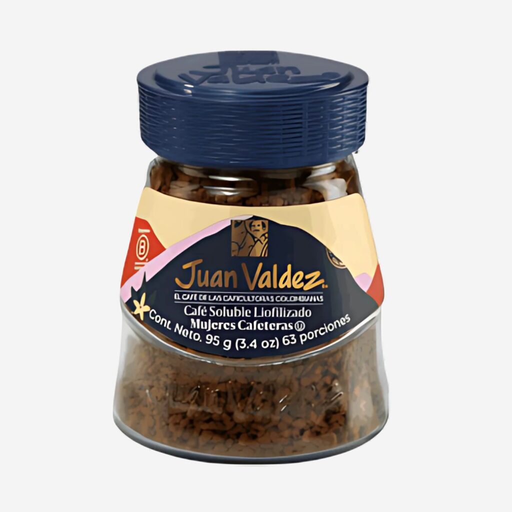 Cafe Juan Valdez Liofilizado 95gr Mujeres Cafeteras