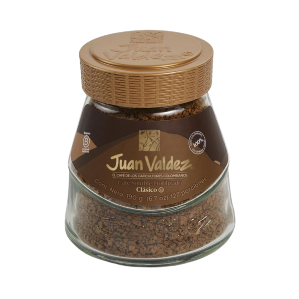 juan valdez liofilizado 190gr clasico