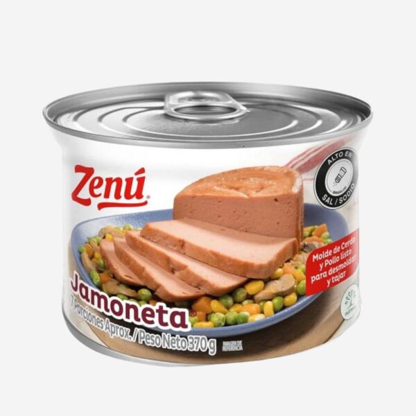 Jamoneta Carne de Almuerzo Zenú Lata 370g
