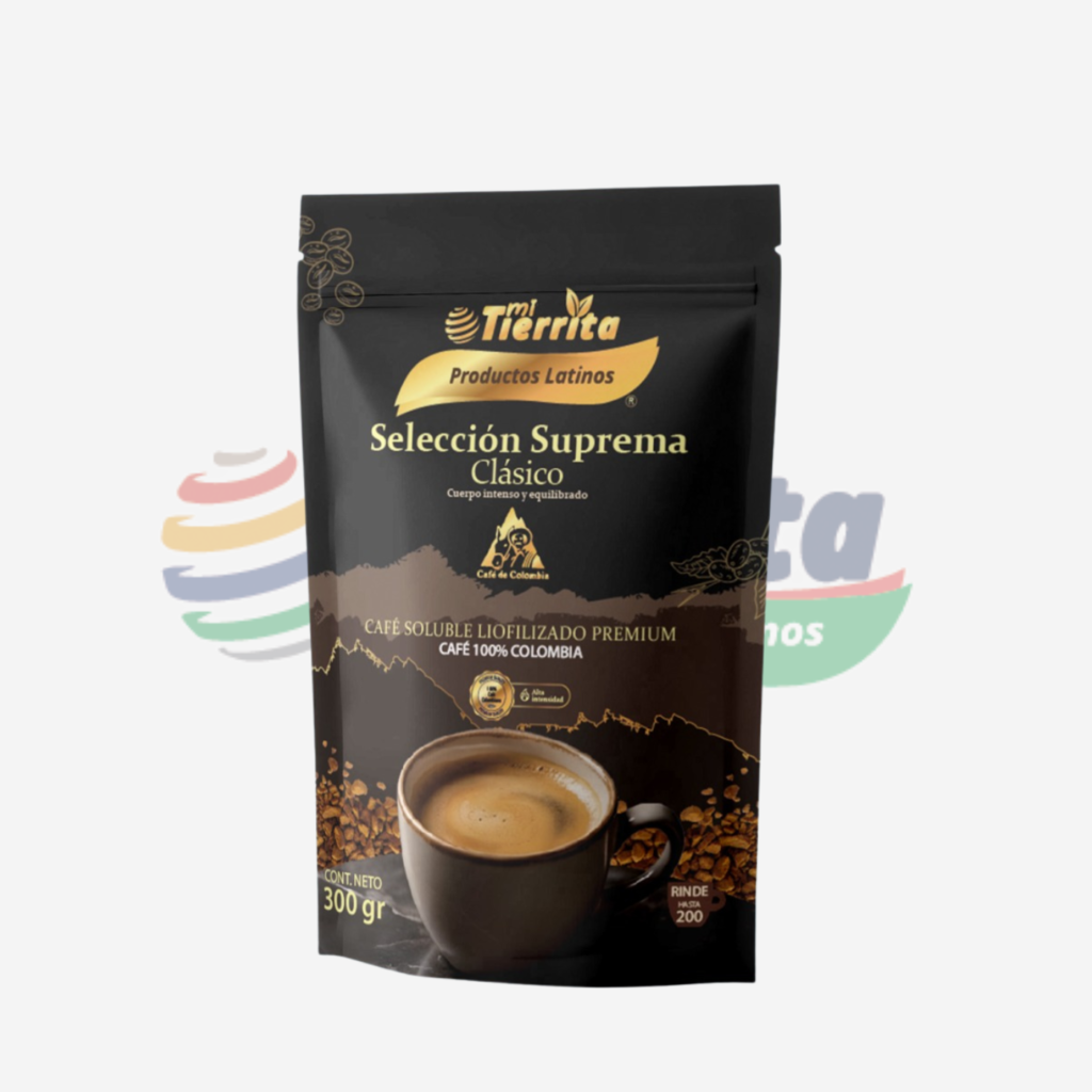 Importadora y Distribuidora 56 CAFE MI TIERRITA LIOFILIZADO SELECCIÓN SUPREMA 300GR